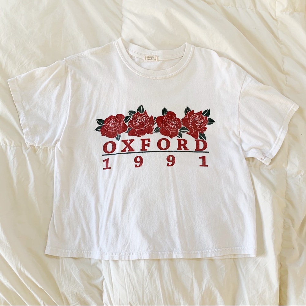 White rose tee!